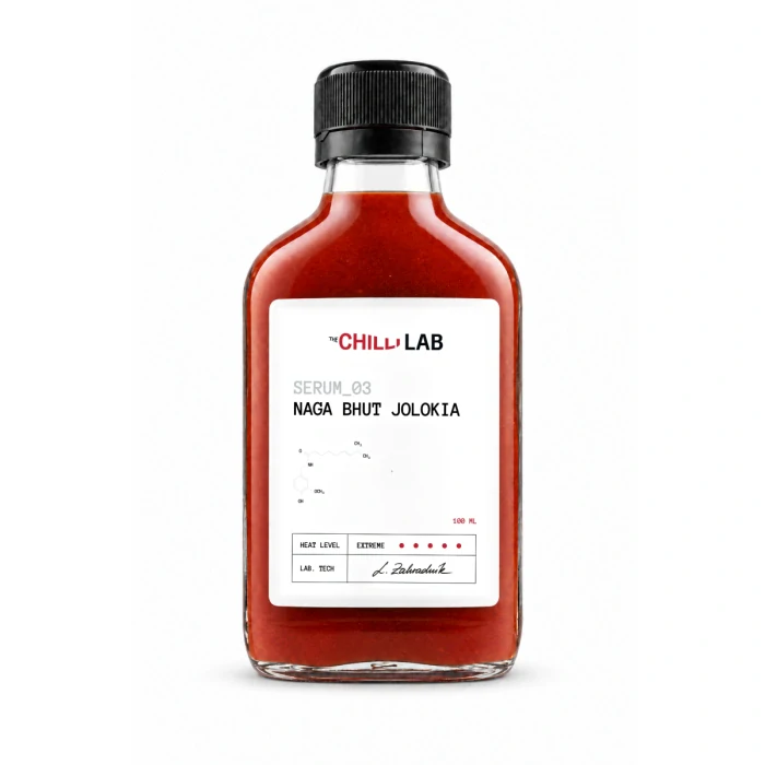 The ChilliLab Naga Bhut Jolokia chilli mash 100 ml